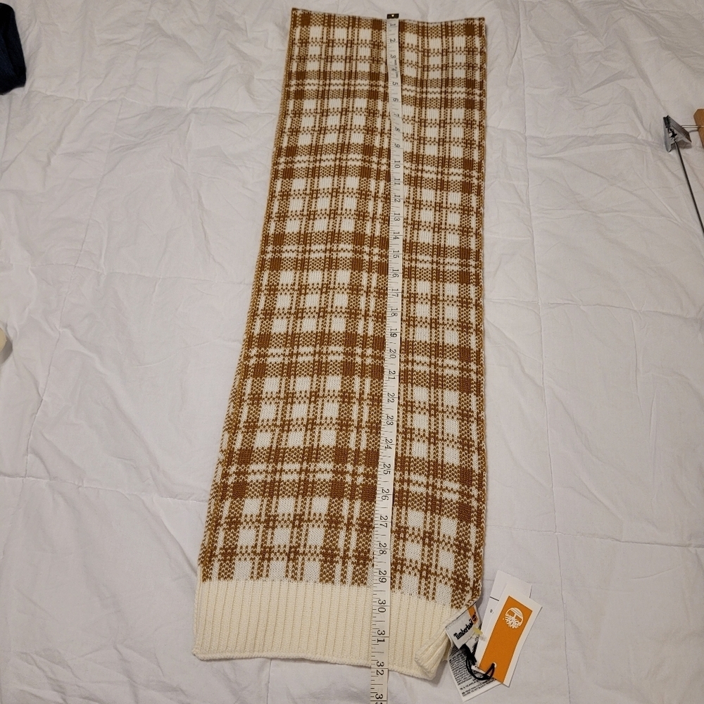 NWT Timberland mustard yellow scarf - Picture 4 of 8